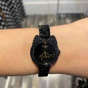 Kate Spade Black Cat Watch